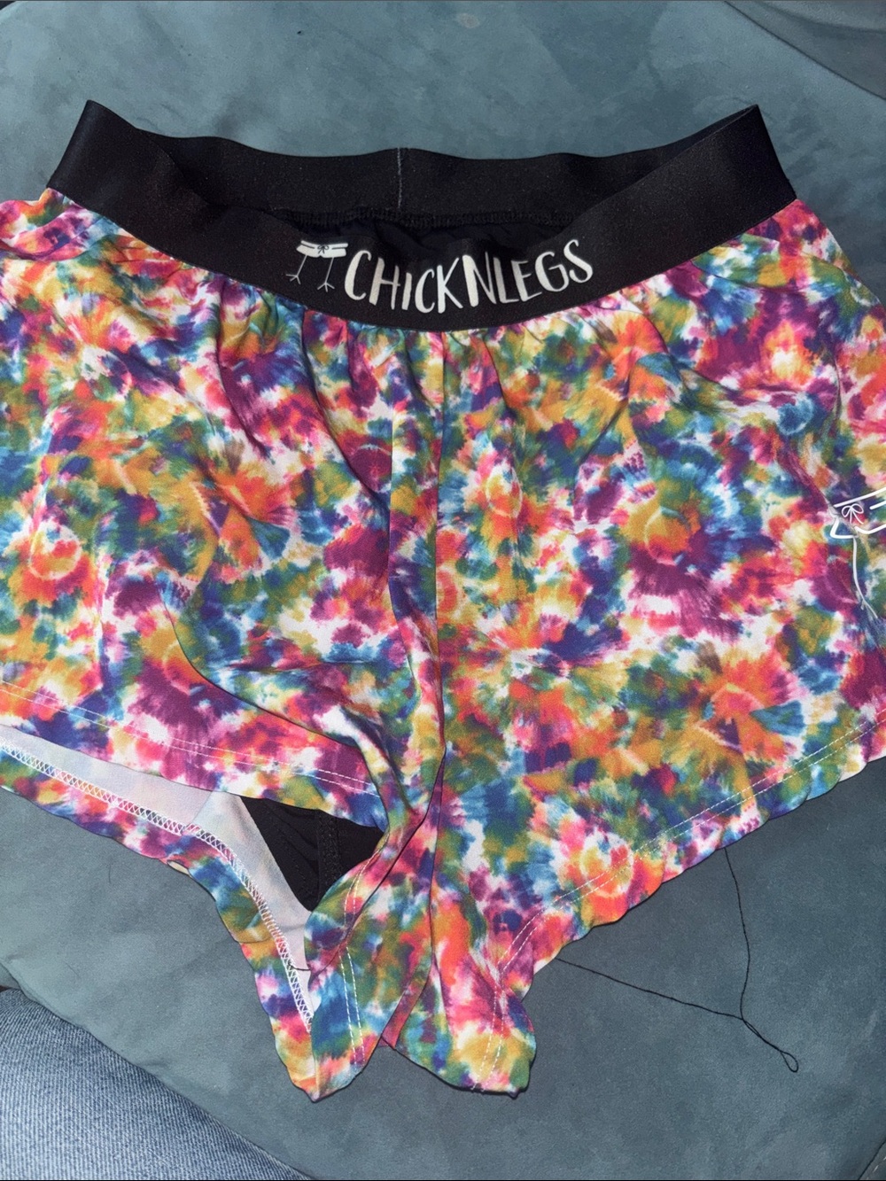 ChicknLegs Men’s Tie-Dye Athletic Shorts - $20